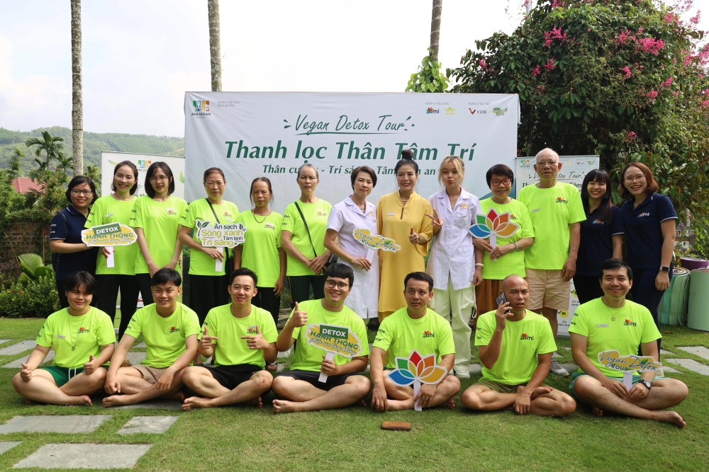 VEGAN DETOX TOUR - THANH LỌC THÂN TÂM TRÍ T11/2023