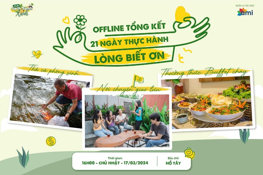 THÔNG BÁO OFFLINE CLB SẠCH SÀNH XANH