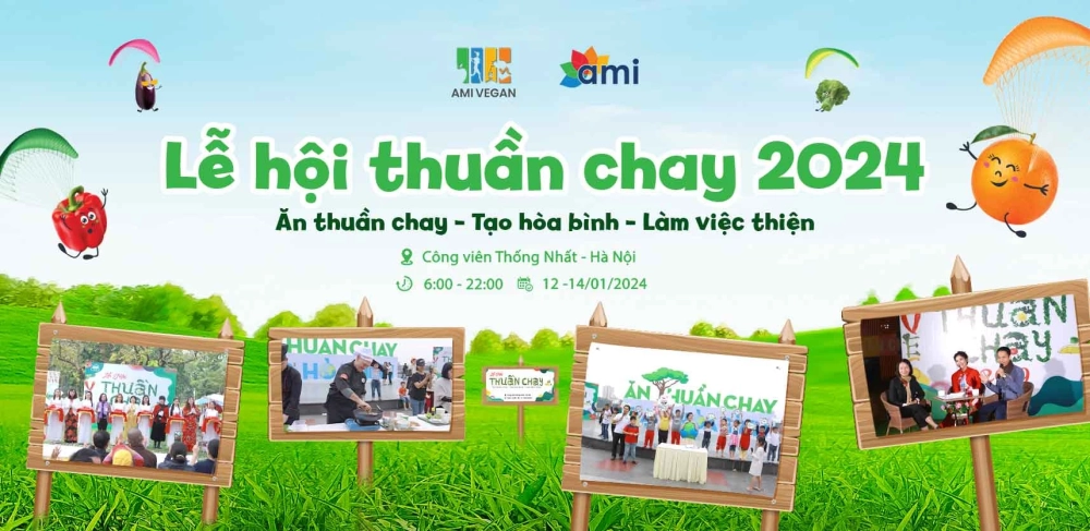 CÙNG AMI VEGAN THAM DỰ LỄ HỘI THUẦN CHAY 2024