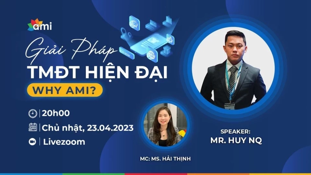 ZOOM ONLINE: GIẢI PHÁP TMDT HIỆN ĐẠI - WHY AMI