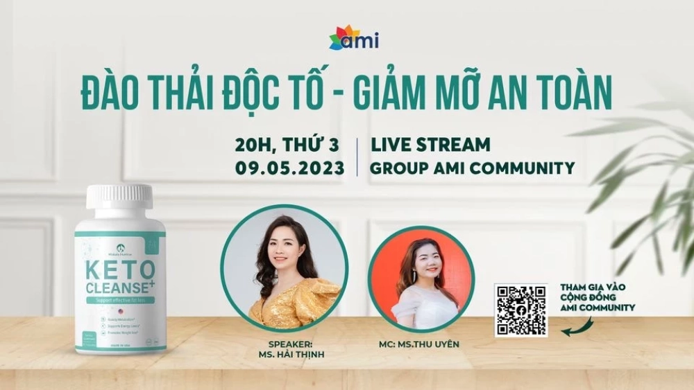 LIVESTREAM: ĐÀO THẢI ĐỘC TỐ - GIẢM MỠ AN TOÀN