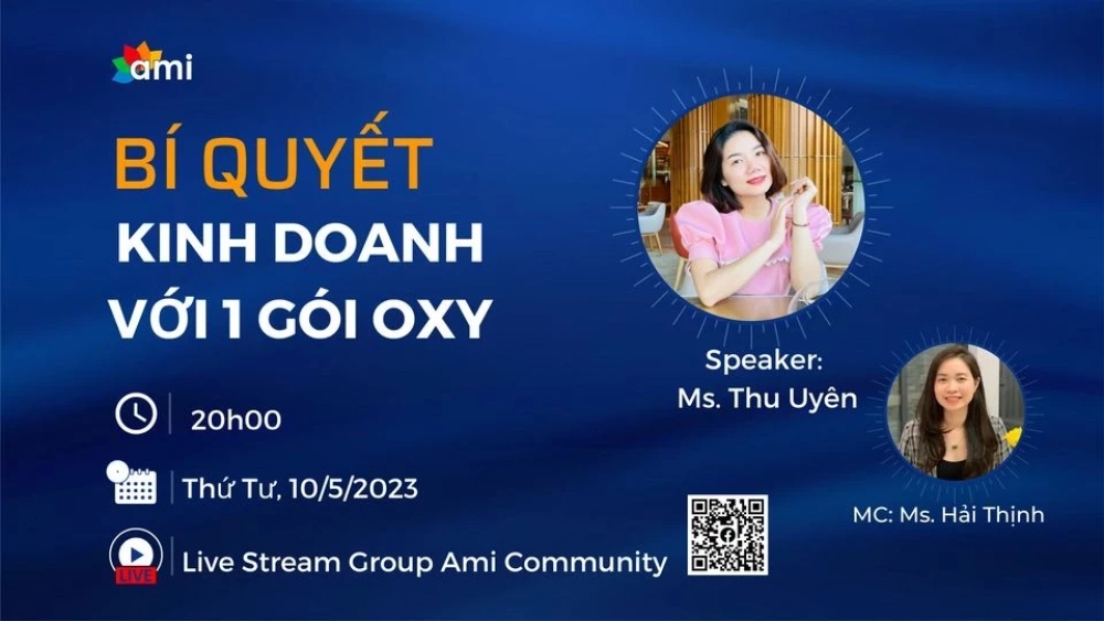 LIVESTREAM: BÍ QUYẾT BÁN HÀNG TỪ MỘT GÓI OXY