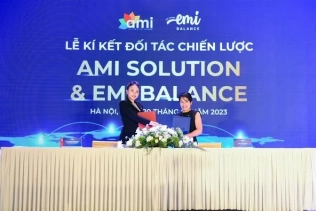 AMI KÝ HỢP TÁC CHIẾN LƯỢC VỚI EMI BALANCE