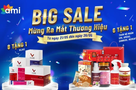 ĐẠI TIỆC SALE - TƯNG BỪNG NGÀY RA MẮT THƯƠNG HIỆU