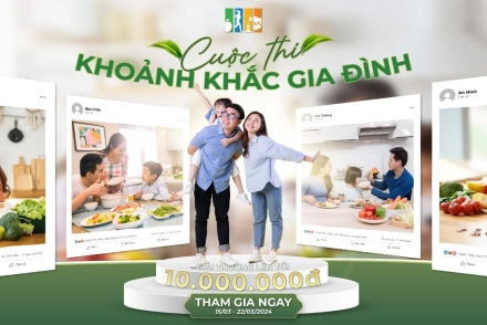 AMI VEGAN TỔ CHỨC CUỘC THI "KHOẢNH KHẮC GIA ĐÌNH"