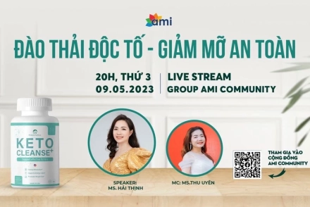 LIVESTREAM: ĐÀO THẢI ĐỘC TỐ - GIẢM MỠ AN TOÀN