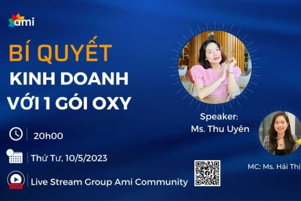 LIVESTREAM: BÍ QUYẾT BÁN HÀNG TỪ MỘT GÓI OXY