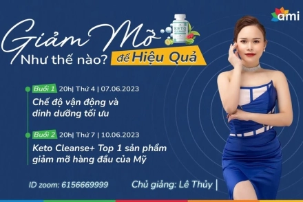 CHUYÊN ĐỀ CHUYÊN SÂU: GIẢM MỠ AN TOÀN (2 BUỔI)