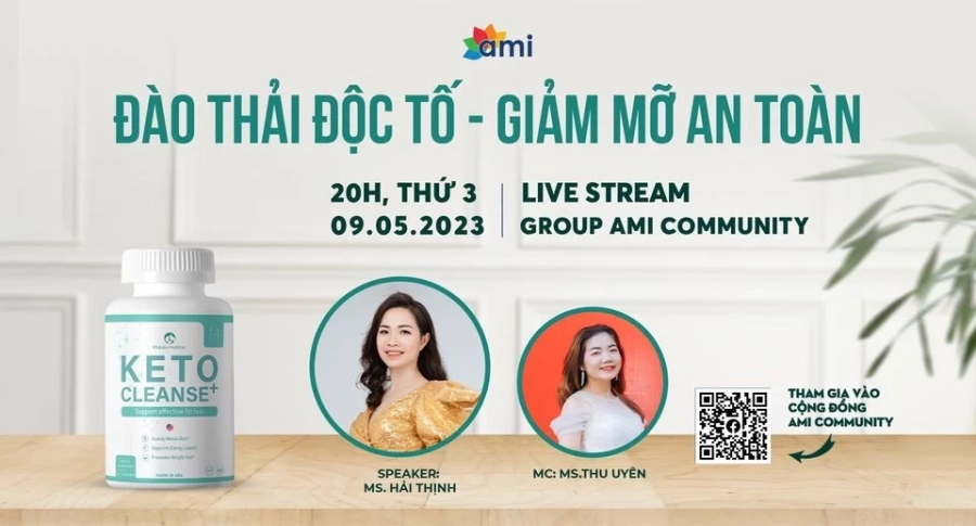 LIVESTREAM: ĐÀO THẢI ĐỘC TỐ - GIẢM MỠ AN TOÀN