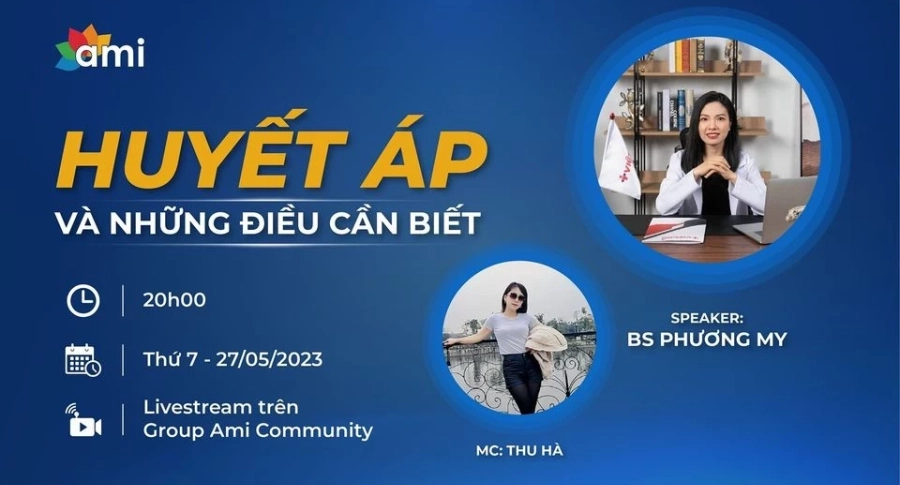 LIVESTREAM: HUYẾT ÁP VÀ NHỮNG ĐIỀU CẦN BIẾT